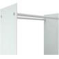 vidaXL Brennholzregal Weiß 80x35x100 cm Hartglas vidaXL Brennholzregal Weiß 80x35x100 cm Hartglas