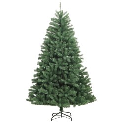 vidaXL Künstlicher Weihnachtsbaum Klappbar mit Ständer Grün 300 cm