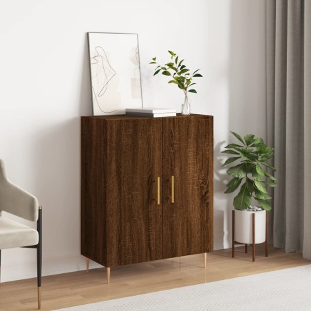 vidaXL Sideboard Braun Eichen-Optik 69,5x34x90 cm Holzwerkstoff