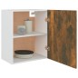 vidaXL Hängeschrank Räuchereiche 50x31x60 cm Holzwerkstoff