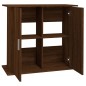 vidaXL Aquariumständer Braun Eichen-Optik 81x36x73 cm Holzwerkstoff vidaXL Aquariumständer Braun Eichen-Optik 81x36x73 cm Holzwerkstoff