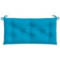 Gartenbank-Auflage Hellblau 100x50x7 cm Oxford-Gewebe Gartenbank-Auflage Hellblau 100x50x7 cm Oxford-Gewebe
