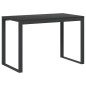 vidaXL Computertisch Schwarz 110x60x73 cm Holzwerkstoff vidaXL Computertisch Schwarz 110x60x73 cm Holzwerkstoff