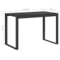 vidaXL Computertisch Schwarz 110x60x73 cm Holzwerkstoff vidaXL Computertisch Schwarz 110x60x73 cm Holzwerkstoff