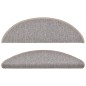 vidaXL 15 Stk. Treppenmatten Hellbraun 56 x 17 x 3 cm vidaXL 15 Stk. Treppenmatten Hellbraun 56 x 17 x 3 cm