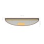 vidaXL 15 Stk. Treppenmatten Hellbraun 56 x 17 x 3 cm vidaXL 15 Stk. Treppenmatten Hellbraun 56 x 17 x 3 cm