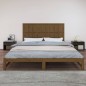 vidaXL Wand-Kopfteil Honigbraun 204x3x90 cm Massivholz Kiefer vidaXL Wand-Kopfteil Honigbraun 204x3x90 cm Massivholz Kiefer