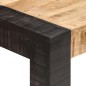 vidaXL Esstisch 140x70x76 cm Raues Mango-Massivholz vidaXL Esstisch 140x70x76 cm Raues Mango-Massivholz