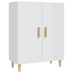 vidaXL Sideboard Hochglanz-Weiß 70x34x90 cm Holzwerkstoff