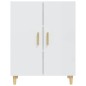 vidaXL Sideboard Hochglanz-Weiß 70x34x90 cm Holzwerkstoff vidaXL Sideboard Hochglanz-Weiß 70x34x90 cm Holzwerkstoff