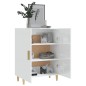 vidaXL Sideboard Hochglanz-Weiß 70x34x90 cm Holzwerkstoff vidaXL Sideboard Hochglanz-Weiß 70x34x90 cm Holzwerkstoff