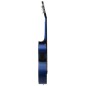 vidaXL Westerngitarre Cutaway mit Equalizer und 6 Saiten Blau vidaXL Westerngitarre Cutaway mit Equalizer und 6 Saiten Blau