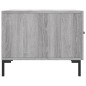 vidaXL Couchtisch Grau Sonoma 50x50x40 cm Holzwerkstoff vidaXL Couchtisch Grau Sonoma 50x50x40 cm Holzwerkstoff