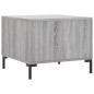 vidaXL Couchtisch Grau Sonoma 50x50x40 cm Holzwerkstoff vidaXL Couchtisch Grau Sonoma 50x50x40 cm Holzwerkstoff
