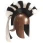 vidaXL Griechischer Krieger-Helm Antik Replik für LARP Kupfern Stahl vidaXL Griechischer Krieger-Helm Antik Replik für LARP Kupfern Stahl