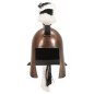 vidaXL Griechischer Krieger-Helm Antik Replik für LARP Kupfern Stahl vidaXL Griechischer Krieger-Helm Antik Replik für LARP Kupfern Stahl