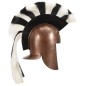 vidaXL Griechischer Krieger-Helm Antik Replik für LARP Kupfern Stahl vidaXL Griechischer Krieger-Helm Antik Replik für LARP Kupfern Stahl