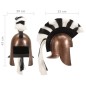 vidaXL Griechischer Krieger-Helm Antik Replik für LARP Kupfern Stahl vidaXL Griechischer Krieger-Helm Antik Replik für LARP Kupfern Stahl