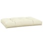 Palettenkissen Creme 120x80x12 cm Stoff Palettenkissen Creme 120x80x12 cm Stoff