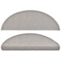 vidaXL 15 Stk. Treppenmatten Taupe 65 x 24 x 4 cm vidaXL 15 Stk. Treppenmatten Taupe 65 x 24 x 4 cm