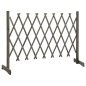 vidaXL Garten-Rankzaun Grau 150x80 cm Massivholz Tanne vidaXL Garten-Rankzaun Grau 150x80 cm Massivholz Tanne