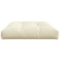 Palettenkissen Creme 120x80x12 cm Stoff Palettenkissen Creme 120x80x12 cm Stoff