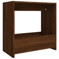 vidaXL Beistelltisch Braun Eichen-Optik 50x26x50 cm Holzwerkstoff