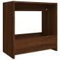 vidaXL Beistelltisch Braun Eichen-Optik 50x26x50 cm Holzwerkstoff vidaXL Beistelltisch Braun Eichen-Optik 50x26x50 cm Holzwerkstoff