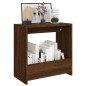 vidaXL Beistelltisch Braun Eichen-Optik 50x26x50 cm Holzwerkstoff vidaXL Beistelltisch Braun Eichen-Optik 50x26x50 cm Holzwerkstoff