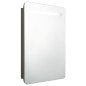 vidaXL LED-Bad-Spiegelschrank Anthrazit 60x11x80 cm vidaXL LED-Bad-Spiegelschrank Anthrazit 60x11x80 cm
