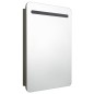 vidaXL LED-Bad-Spiegelschrank Anthrazit 60x11x80 cm vidaXL LED-Bad-Spiegelschrank Anthrazit 60x11x80 cm