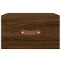 vidaXL Wand-Nachttisch Braun Eichen-Optik 35x35x20 cm vidaXL Wand-Nachttisch Braun Eichen-Optik 35x35x20 cm