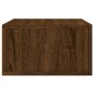 vidaXL Wand-Nachttisch Braun Eichen-Optik 35x35x20 cm vidaXL Wand-Nachttisch Braun Eichen-Optik 35x35x20 cm