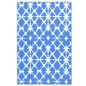vidaXL Outdoor-Teppich Blau und Weiß 120x180 cm PP vidaXL Outdoor-Teppich Blau und Weiß 120x180 cm PP