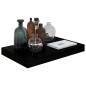 vidaXL Schwebende Wandregale 4 Stk. Hochglanz-Schwarz 40x23x3,8cm MDF vidaXL Schwebende Wandregale 4 Stk. Hochglanz-Schwarz 40x23x3,8cm MDF