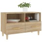 vidaXL TV-Schrank Sonoma-Eiche 80x36x50 cm Holzwerkstoff vidaXL TV-Schrank Sonoma-Eiche 80x36x50 cm Holzwerkstoff