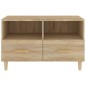 vidaXL TV-Schrank Sonoma-Eiche 80x36x50 cm Holzwerkstoff vidaXL TV-Schrank Sonoma-Eiche 80x36x50 cm Holzwerkstoff