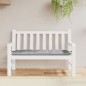 Gartenbank-Auflage Grau 120x50x7 cm Oxford-Gewebe Gartenbank-Auflage Grau 120x50x7 cm Oxford-Gewebe