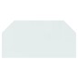 vidaXL Kaminofen Glasplatte Sechseck 120x60 cm vidaXL Kaminofen Glasplatte Sechseck 120x60 cm