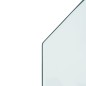 vidaXL Kaminofen Glasplatte Sechseck 120x60 cm vidaXL Kaminofen Glasplatte Sechseck 120x60 cm