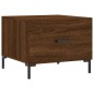 vidaXL Couchtisch Braun Eichen-Optik 50x50x40 cm Holzwerkstoff vidaXL Couchtisch Braun Eichen-Optik 50x50x40 cm Holzwerkstoff