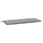 Gartenbank-Auflage Grau 120x50x7 cm Oxford-Gewebe Gartenbank-Auflage Grau 120x50x7 cm Oxford-Gewebe