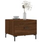 vidaXL Couchtisch Braun Eichen-Optik 50x50x40 cm Holzwerkstoff vidaXL Couchtisch Braun Eichen-Optik 50x50x40 cm Holzwerkstoff