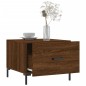 vidaXL Couchtisch Braun Eichen-Optik 50x50x40 cm Holzwerkstoff vidaXL Couchtisch Braun Eichen-Optik 50x50x40 cm Holzwerkstoff