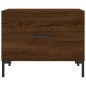 vidaXL Couchtisch Braun Eichen-Optik 50x50x40 cm Holzwerkstoff vidaXL Couchtisch Braun Eichen-Optik 50x50x40 cm Holzwerkstoff