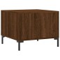 vidaXL Couchtisch Braun Eichen-Optik 50x50x40 cm Holzwerkstoff vidaXL Couchtisch Braun Eichen-Optik 50x50x40 cm Holzwerkstoff