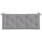 Gartenbank-Auflage Grau 120x50x7 cm Oxford-Gewebe Gartenbank-Auflage Grau 120x50x7 cm Oxford-Gewebe