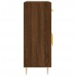 vidaXL Sideboard Braun Eichen-Optik 69,5x34x90 cm Holzwerkstoff vidaXL Sideboard Braun Eichen-Optik 69,5x34x90 cm Holzwerkstoff
