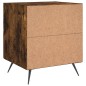vidaXL Nachttisch Räuchereiche 40x35x47,5 cm Holzwerkstoff vidaXL Nachttisch Räuchereiche 40x35x47,5 cm Holzwerkstoff