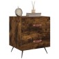 vidaXL Nachttisch Räuchereiche 40x35x47,5 cm Holzwerkstoff vidaXL Nachttisch Räuchereiche 40x35x47,5 cm Holzwerkstoff